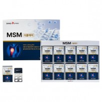 [상아제약] MSM 더블케어 500mg x 36정 x 10개입 (90일분/쇼핑백)